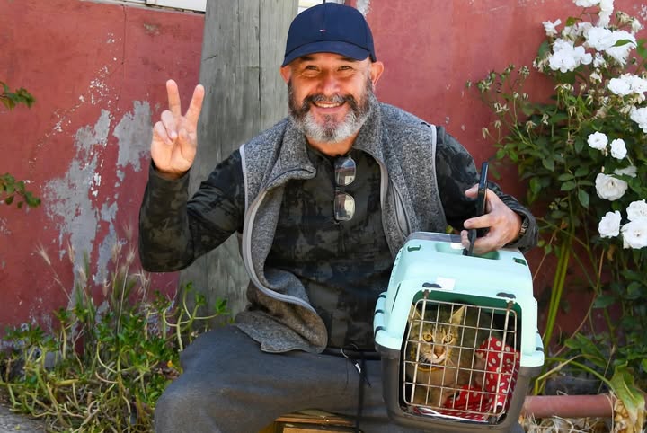 Mascota atendida por el equipo municipal